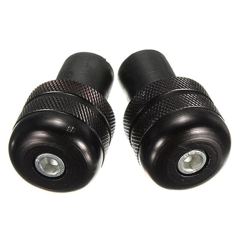 Hand Grips & End22 mm 7/8 - contrapesos de manillar de aluminio para motocicleta - tapones de equilibrio