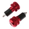Hand Grips & End22 mm 7/8 - contrapesos de manillar de aluminio para motocicleta - tapones de equilibrio