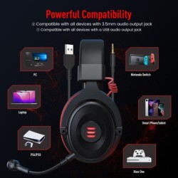 Gaming headset - wired headphones - with microphone - E900/E900 ProHeadsets