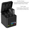 Batería y CargadoresBatería de iones de litio de 1680 mAh - con cargador - para GoPro Hero 5 / 6 / 7