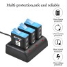 Batería y CargadoresBATMAX - Batería de iones de litio de 1780 mAh - con cargador - para GoPro Hero 9 / 10