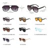 Retro oversized sunglasses - polarized - pilot style - unisexSunglasses