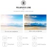Retro oversized sunglasses - polarized - pilot style - unisexSunglasses