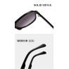 Retro oversized sunglasses - polarized - pilot style - unisexSunglasses