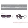 Retro oversized sunglasses - polarized - pilot style - unisexSunglasses
