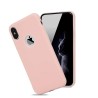 ProteccionFunda de silicona suave - Candy Pudding - para iPhone - rosa