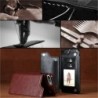 Retro card holder - phone cover case - leather flip cover - mini wallet - for iPhone - brownProtection