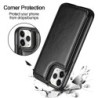 ProteccionTarjetero retro - funda para teléfono - funda con tapa de cuero - mini billetera - para iPhone - blanco