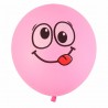 GlobosBig Eyes - globos sonrientes - 12 pulgadas - 10 piezas