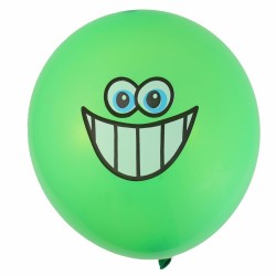 GlobosBig Eyes - globos sonrientes - 12 pulgadas - 10 piezas