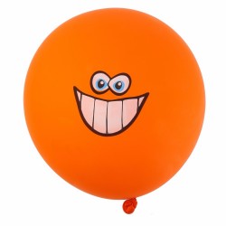 GlobosBig Eyes - globos sonrientes - 12 pulgadas - 10 piezas