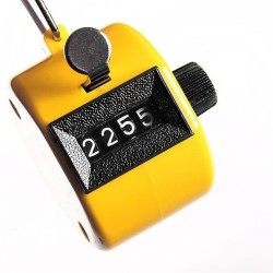 llaveroContador de mano - clicker de números - 4 dígitos