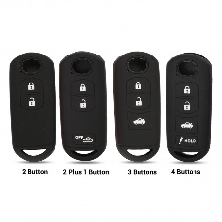 Silicone car key cover - MAZDA 2-6 - CX-3 - CX-5 - CX-7 - CX-9Keys