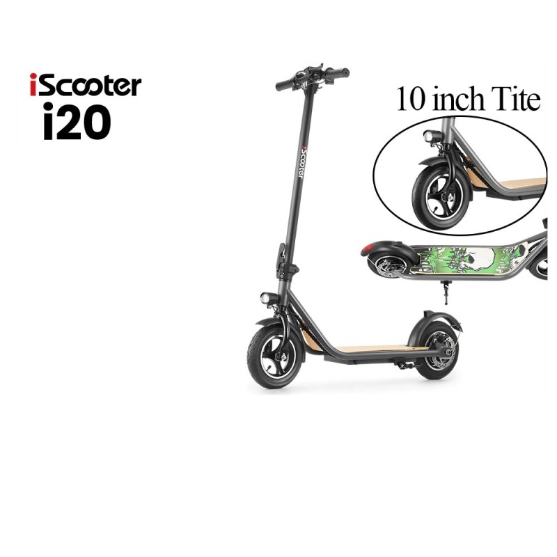 Step EléctricoiScooter - scooter eléctrico i20 - neumático de 10 pulgadas inflado de aire - 25 km/h - batería de 7,5 Ah