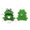 Decorative fridge magnets - green frogs - 6 piecesFridge magnets