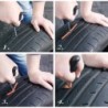 Piezas de reparación de neumáticosTiras de goma para reparación de neumáticos sin cámara - 50 piezas