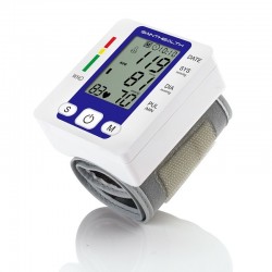Medidores de presión arterialTensiómetro electrónico de muñeca - Monitor digital LCD