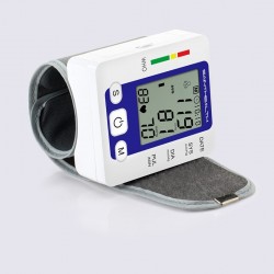 Medidores de presión arterialTensiómetro electrónico de muñeca - Monitor digital LCD