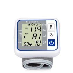 Medidores de presión arterialTensiómetro electrónico de muñeca - Monitor digital LCD