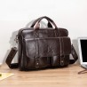 Business shoulder bag - genuine leather - large capacityBags