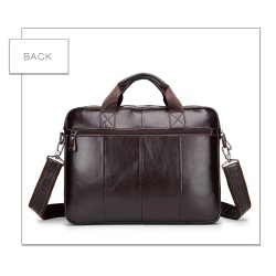 Business shoulder bag - genuine leather - large capacityBags