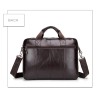 Business shoulder bag - genuine leather - large capacityBags