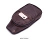 Men's genuine leather shoulder bag - chest bag - small backpackBags