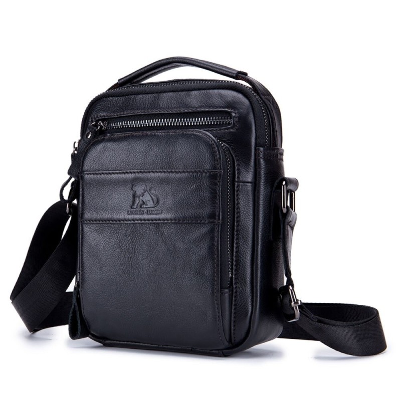 Genuine leather men's shoulder bagBags