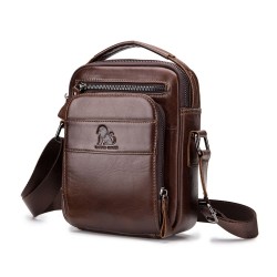 Genuine leather men's shoulder bagBags