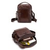 Genuine leather men's shoulder bagBags