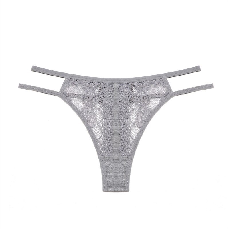 Sexy lace thongs - hollow out sides with double straps - 1 pieceLingerie