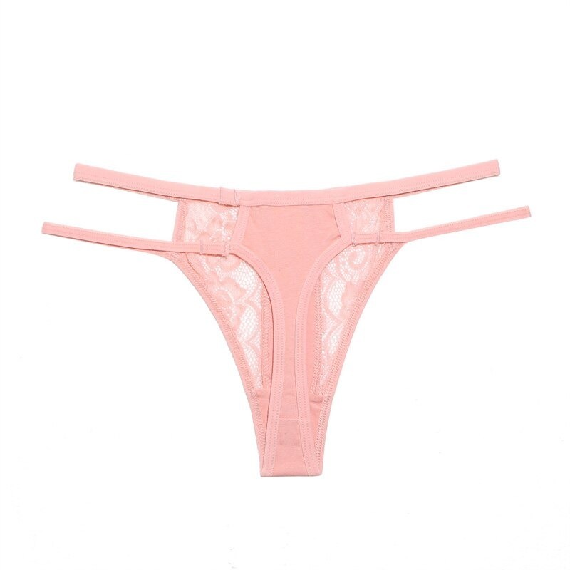 Sexy lace thongs - hollow out sides with double straps - 1 pieceLingerie