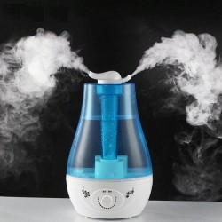 HumidificadoresHumidificador ultrasónico de aire - pulverizadores dobles - 3000ml