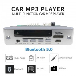 Din 1Módulo de autorradio Bluetooth - 1 DIN - 12V - USB - Reproductor de MP3