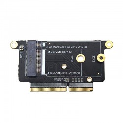 Reparar y UpgradeA1708 - SSD - Tarjeta adaptadora NVMe PCI Express PCIE a NGFF M2 SSD - M.2 para Macbook Pro Retina 13"