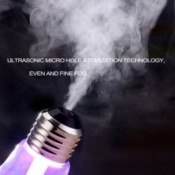 HumidificadoresHumidificador de aire en forma de bulbo - difusor ultrasónico - LED - 400ml