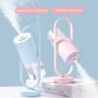 HumidificadoresHumidificador de aire ultrasónico - spray de niebla de rotación de 360 grados - con LED - 200 ml