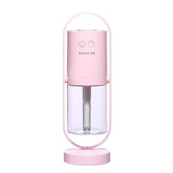 HumidificadoresHumidificador de aire ultrasónico - spray de niebla de rotación de 360 grados - con LED - 200 ml