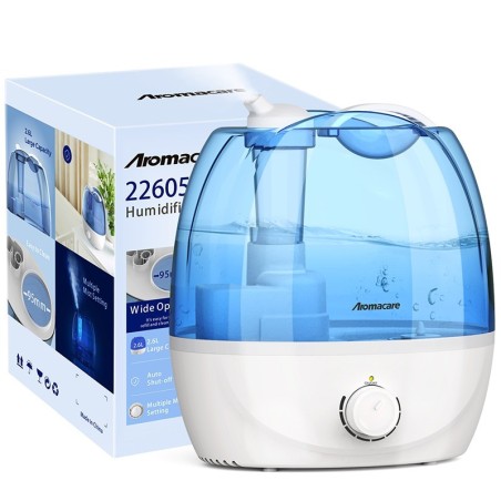 HumidificadoresHumidificador de aire ultrasónico - 360 grados ajustable - 2,6 L