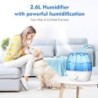 HumidificadoresHumidificador de aire ultrasónico - 360 grados ajustable - 2,6 L