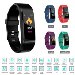 Ropa inteligente115 plus smartwatch - Bluetooth 4 - Android - frecuencia cardíaca - contador de calorías