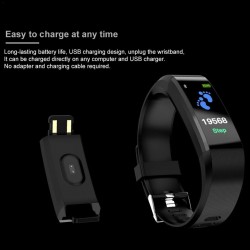 Ropa inteligente115 plus smartwatch - Bluetooth 4 - Android - frecuencia cardíaca - contador de calorías