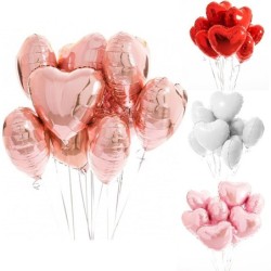 GlobosGlobos de aluminio - inflables de helio - en forma de corazón - 45 cm