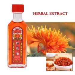 MasajeAceite analgésico - alivio del dolor - artritis reumatoide - dolores musculares/de espalda - extracto de flor roja - 25ml