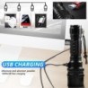 LinternasXHP220 / XHP120 - potente linterna LED - linterna táctica / militar - USB - resistente al agua - con zoom - 5000000 LM