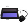CascosCasco de soldadura - oscurecimiento automático - funciona con batería solar - MIG TIG - DIN 4 - DIN 16 - águila roja