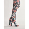 LenceríaMedias Halloween - estampado naipes - gris