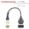 DiagnósticoOBD2 16 pin a 3 Pin / 6 Pin - cable para KTM - adaptador para moto - software tuning ECU
