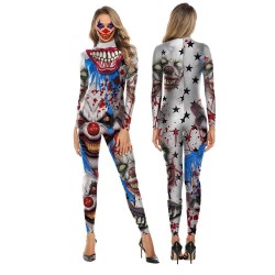 DisfracesDisfraz de Halloween - body de cuerpo completo - estampado de terror