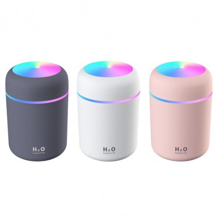 HumidificadoresMini humidificador de aire - difusor de aceites esenciales - LED - USB